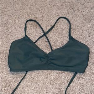 Green Bikini Top